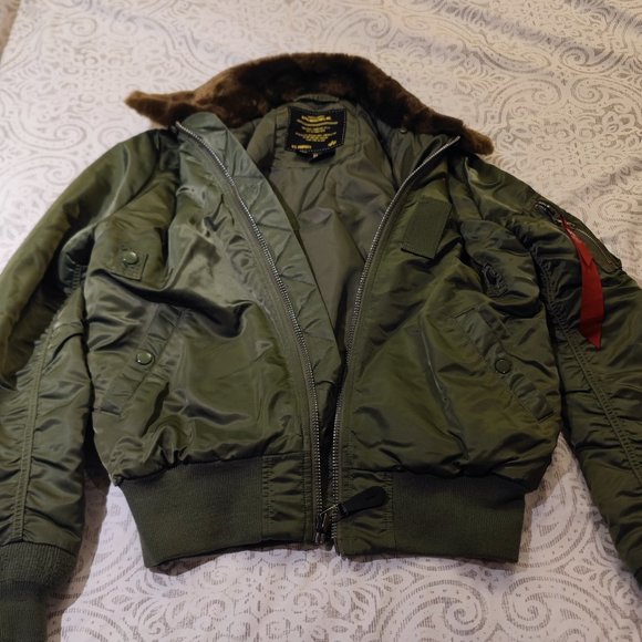 Alpha Industries Bomber B-15 Jacket - Picture 1 of 5